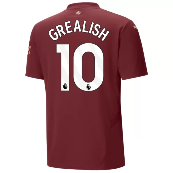 Completo calcio Manchester City Grealish 10 Bambino 3rd 2024/25