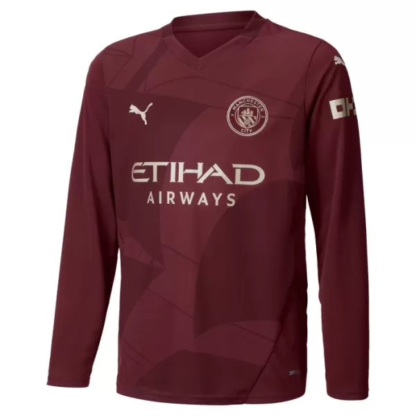 Maglia Manchester City Uomo 3rd 2024/25 Maniche Lunghe