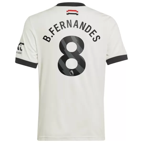 Maglia Manchester United Bruno Fernandes 8 Uomo 3rd 2024/25