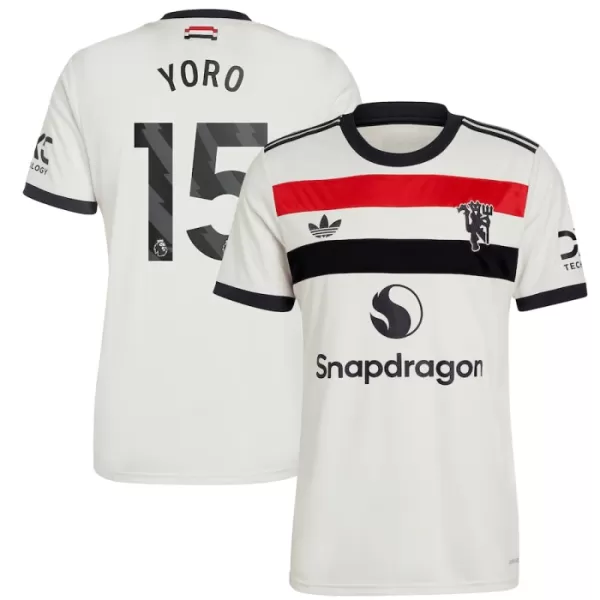 Maglia Manchester United Yoro 15 Uomo 3rd 2024/25