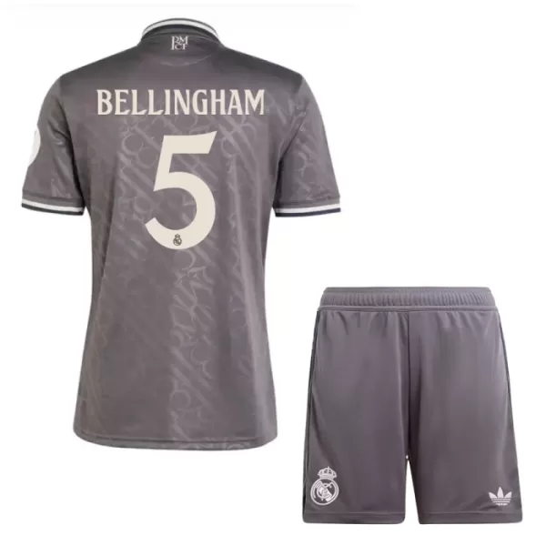 Completo calcio Real Madrid Bellingham 5 Bambino 3rd 2024/25