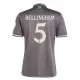 Completo calcio Real Madrid Bellingham 5 Bambino 3rd 2024/25