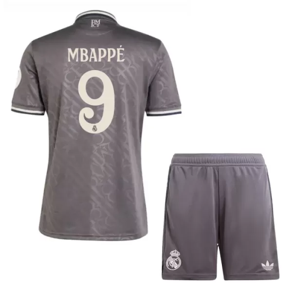 Completo calcio Real Madrid Mbappé 9 Bambino 3rd 2024/25