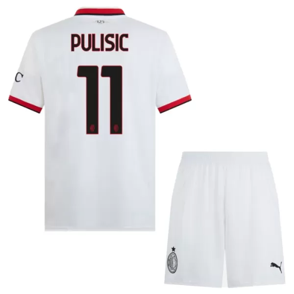 Completo calcio AC Milan Pulisic 11 Bambino Secondo 2024/25