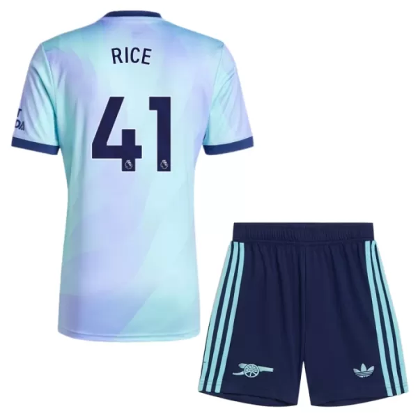 Completo calcio Arsenal Rice 41 Bambino 3rd 2024/25