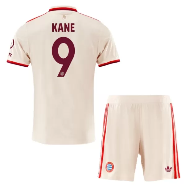 Completo calcio FC Bayern Monaco Kane 9 Bambino 3rd 2024/25