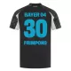 Maglia Bayer Leverkusen Jeremie Frimpong 30 Uomo 3rd 2024/25