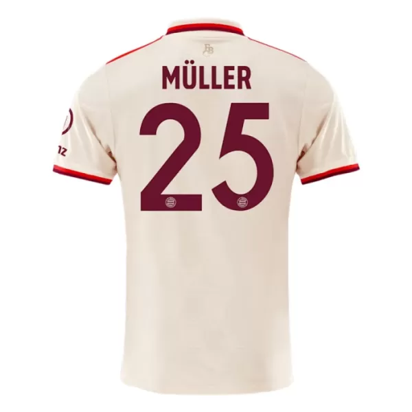 Maglia FC Bayern Monaco Müller 25 Uomo 3rd 2024/25