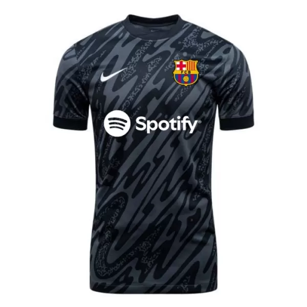 Maglia Portiere Barcellona Uomo 2024/25 Nera