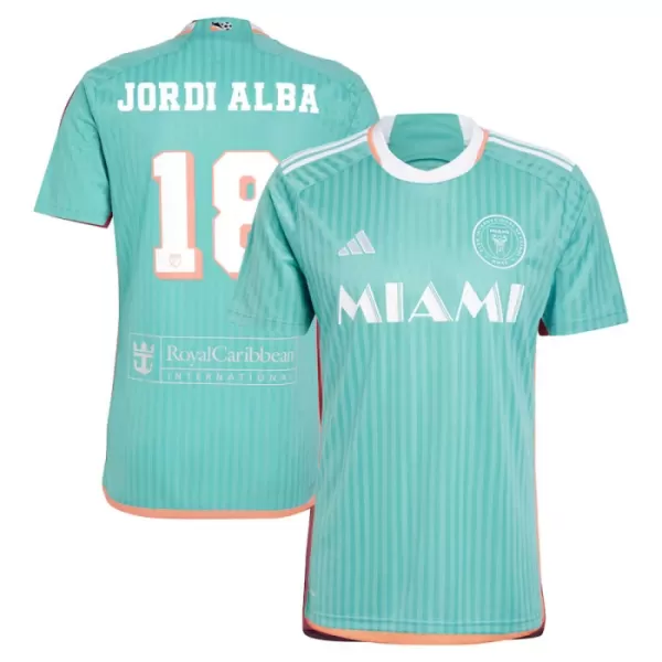 Maglia Inter Miami CF Jordi Alba Ramos 18 Uomo 3rd 2024/25