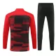 AC Milan Felpe da Allenamento Uomo 1/4-Zip 2024/25 Rossa