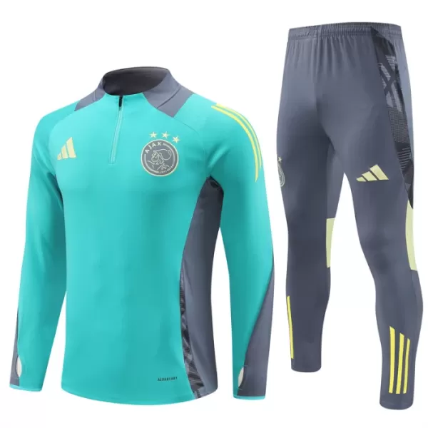 Ajax Amsterdam Felpe da Allenamento Uomo 1/4-Zip 2024/25 Verde