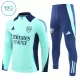 Arsenal Felpe da Allenamento Bambino 1/4-Zip 2024/25 Blu