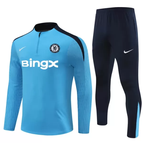 Chelsea Felpe da Allenamento Uomo 1/4-Zip 2024/25 Blu