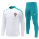 Portogallo Felpe da Allenamento Uomo 1/4-Zip 2024/25 Bianca