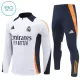 Real Madrid Felpe da Allenamento Bambino 1/4-Zip 2024/25 Bianca