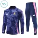 Real Madrid Felpe da Allenamento Bambino 1/4-Zip 2024/25 Drago Navy