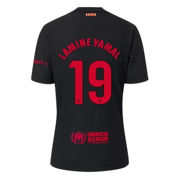 Maglia Barcellona Lamine Yamal 19 Uomo Secondo 2024/25