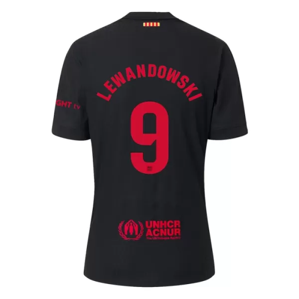 Maglia Barcellona Lewandowski 9 Uomo Secondo 2024/25