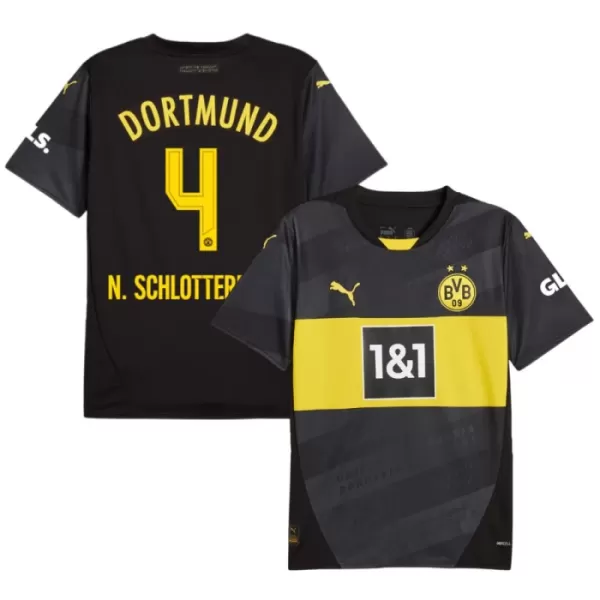 Maglia Borussia Dortmund N. Schlotterbeck 4 Uomo Secondo 2024/25