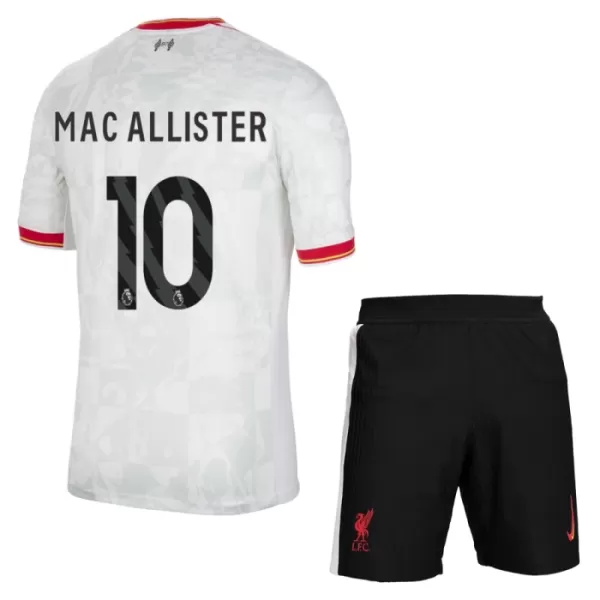 Completo calcio Liverpool Mac Allister 10 Bambino 3rd 2024/25