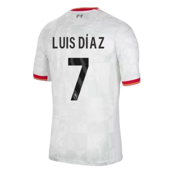 Maglia Liverpool Luis Díaz 7 Uomo 3rd 2024/25