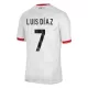 Maglia Liverpool Luis Díaz 7 Uomo 3rd 2024/25