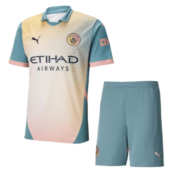 Completo calcio Manchester City Bambino 4th 2024/25