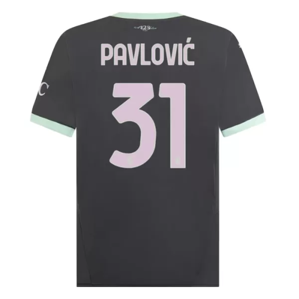 Maglia AC Milan Pavlovic 31 Uomo 3rd 2024/25