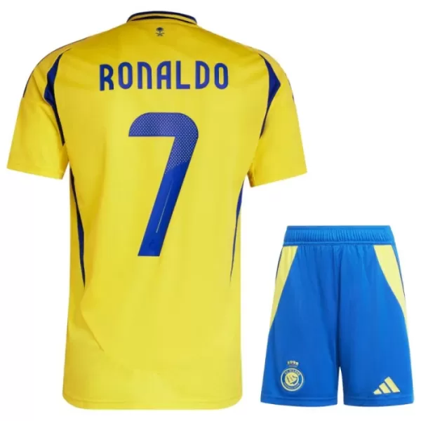 Completo calcio Al Nassr Ronaldo 7 Bambino Primo 2024/25