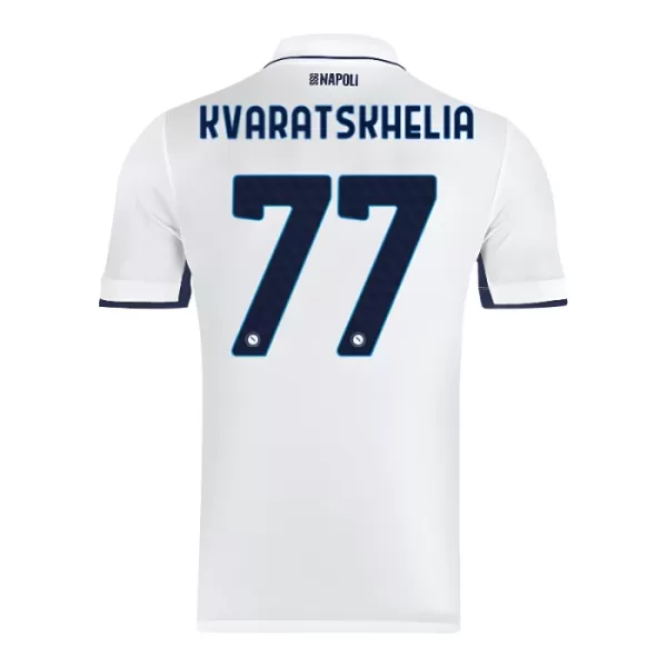 Maglia Napoli Kvaratskhelia 77 Uomo Secondo 2024/25