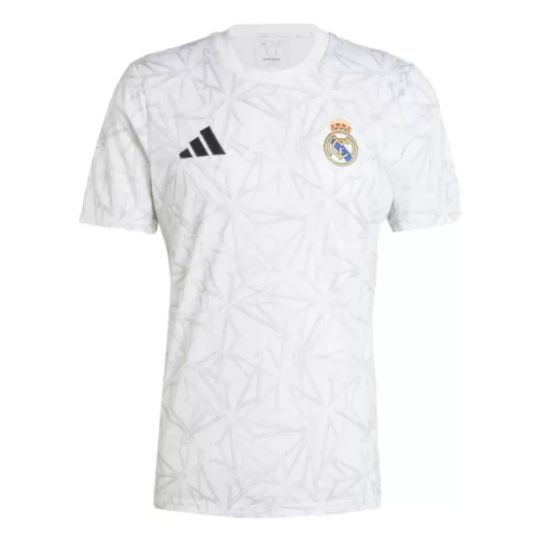 Maglia Real Madrid Pre-Match Uomo 2024/25 Bianca