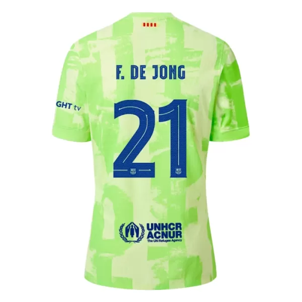 Maglia Barcellona Frenkie de Jong 21 Uomo 3rd 2024/25