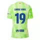 Maglia Barcellona Lamine Yamal 19 Uomo 3rd 2024/25