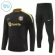 Barcellona Felpe da Allenamento Bambino 1/4-Zip 2024/25 Nera