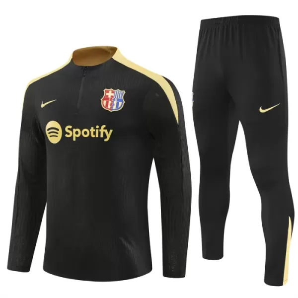 Barcellona Felpe da Allenamento Uomo 1/4-Zip 2024/25 Nera