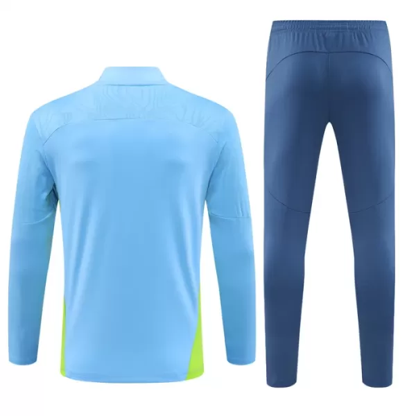 Manchester City Felpe da Allenamento Uomo 1/4-Zip 2024/25 Blu