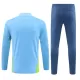 Manchester City Felpe da Allenamento Uomo 1/4-Zip 2024/25 Blu