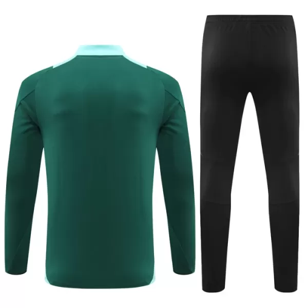 Manchester United Felpe da Allenamento Uomo 1/4-Zip 2024/25 Verde