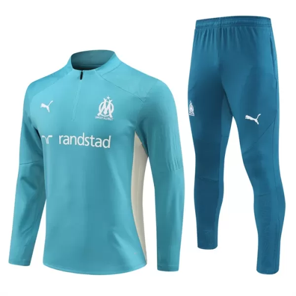 Marsiglia Teal Version Felpe da Allenamento Uomo 1/4-Zip 2024/25