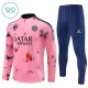 Paris Saint-Germain Felpe da Allenamento Bambino 1/4-Zip 2024/25 Rosa