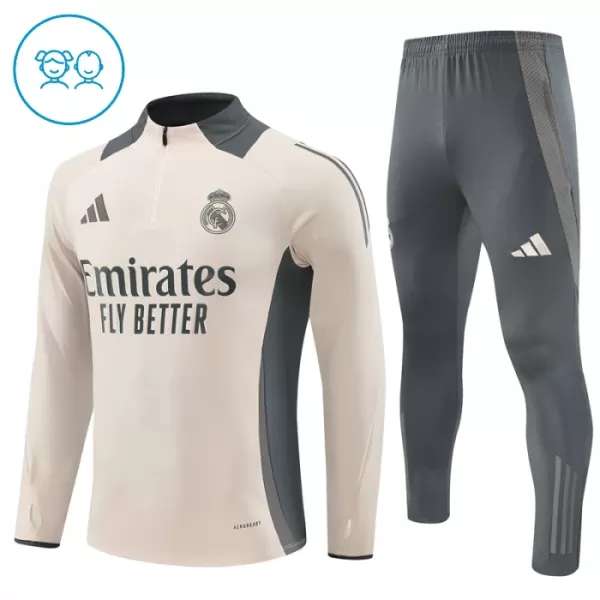 Real Madrid Felpe da Allenamento Bambino 1/4-Zip 2024/25