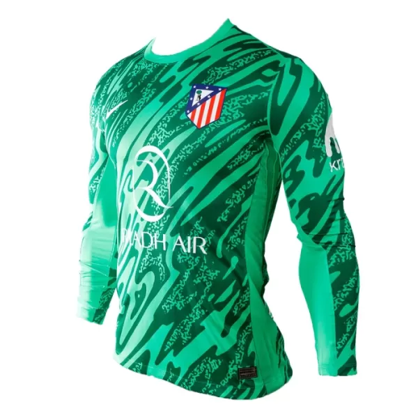 Completo calcio Portiere Atlético Madrid Bambino Secondo 2024/25 Maniche Lunghe