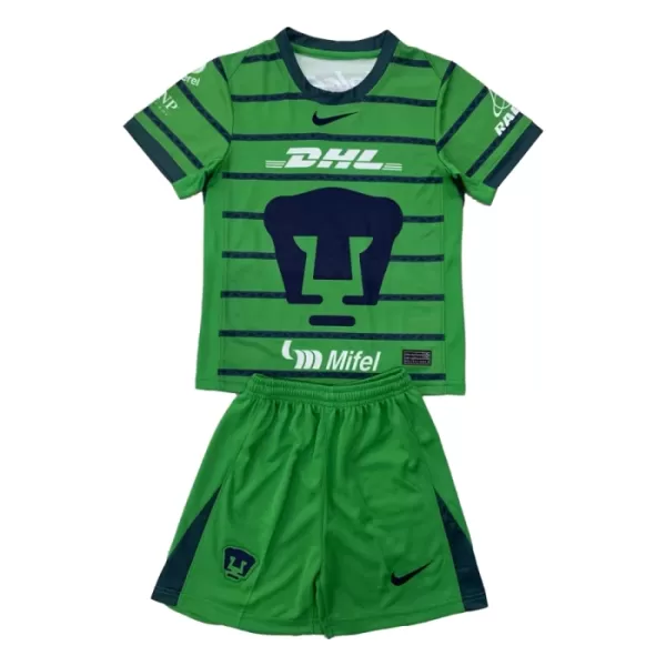 Completo calcio Portiere Pumas UNAM Bambino 2024/25 Verde