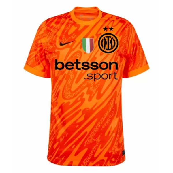 Maglia Portiere Inter Milan Uomo 2024/25 Arancia