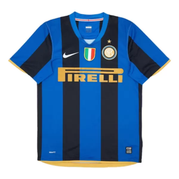 Maglia Inter Milan 2008-09 Uomo Primo Retro