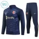 Barcellona Felpe da Allenamento Bambino 1/4-Zip 2024/25 Navy