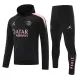 Paris Saint-Germain Hoodie Felpe da Allenamento Uomo 2024/25 Nera