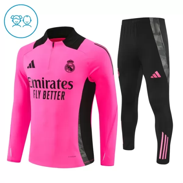 Real Madrid Felpe da Allenamento Bambino 1/4-Zip 2024/25