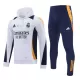 Real Madrid Hoodie Felpe da Allenamento Uomo 2024/25 Bianca